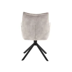 Nelly eetkamerstoel velvet champagne