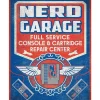 Nerd garage full service - metalen bord