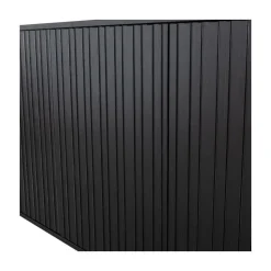 New Gravure Dressoir grenen zwart 200 cm