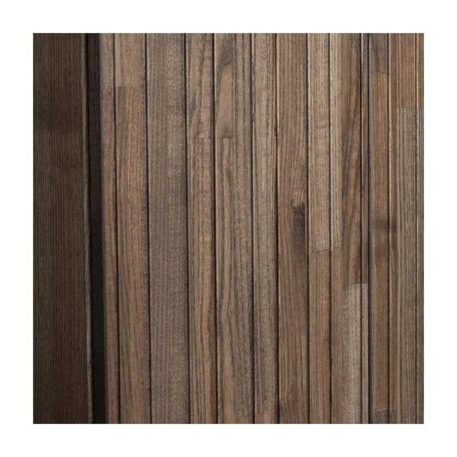 New Gravure Hoge kast met lade essen fineer espresso 60 cm
