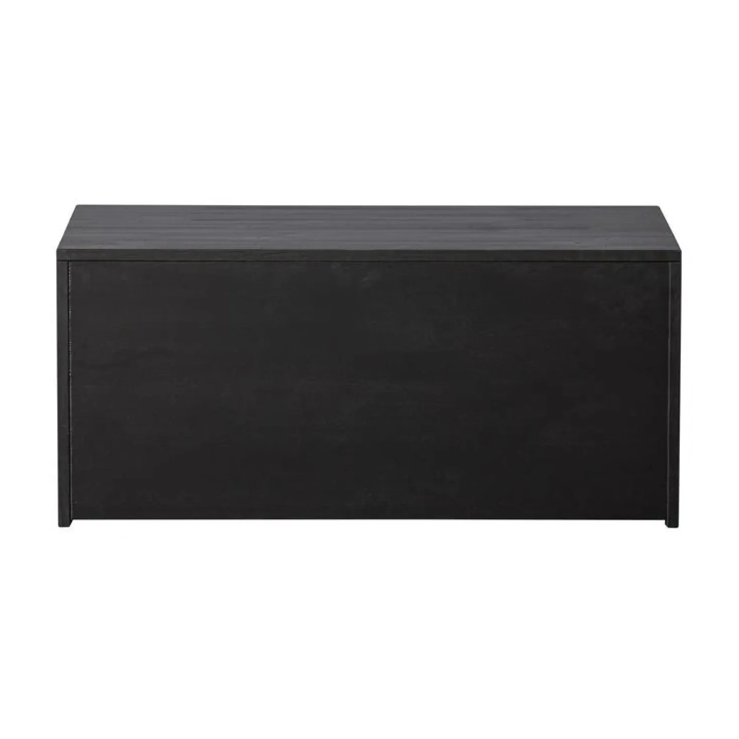 New Gravure Kistbank grenen zwart 88 cm