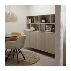 New Gravure Opzetkast grenen dust 200 cm