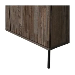 New Gravure Wandkast essen fineer espresso 200 cm