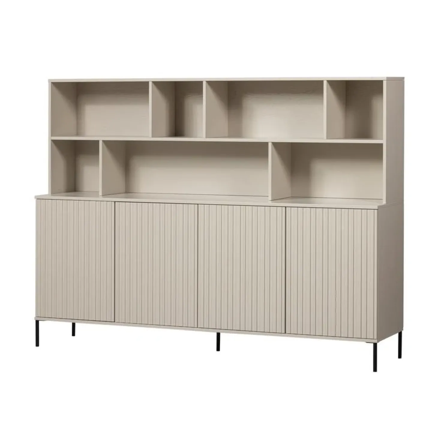 New Gravure Wandkast grenen dust 200 cm