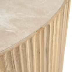 Nice Salontafel organisch Set van 2 Naturel