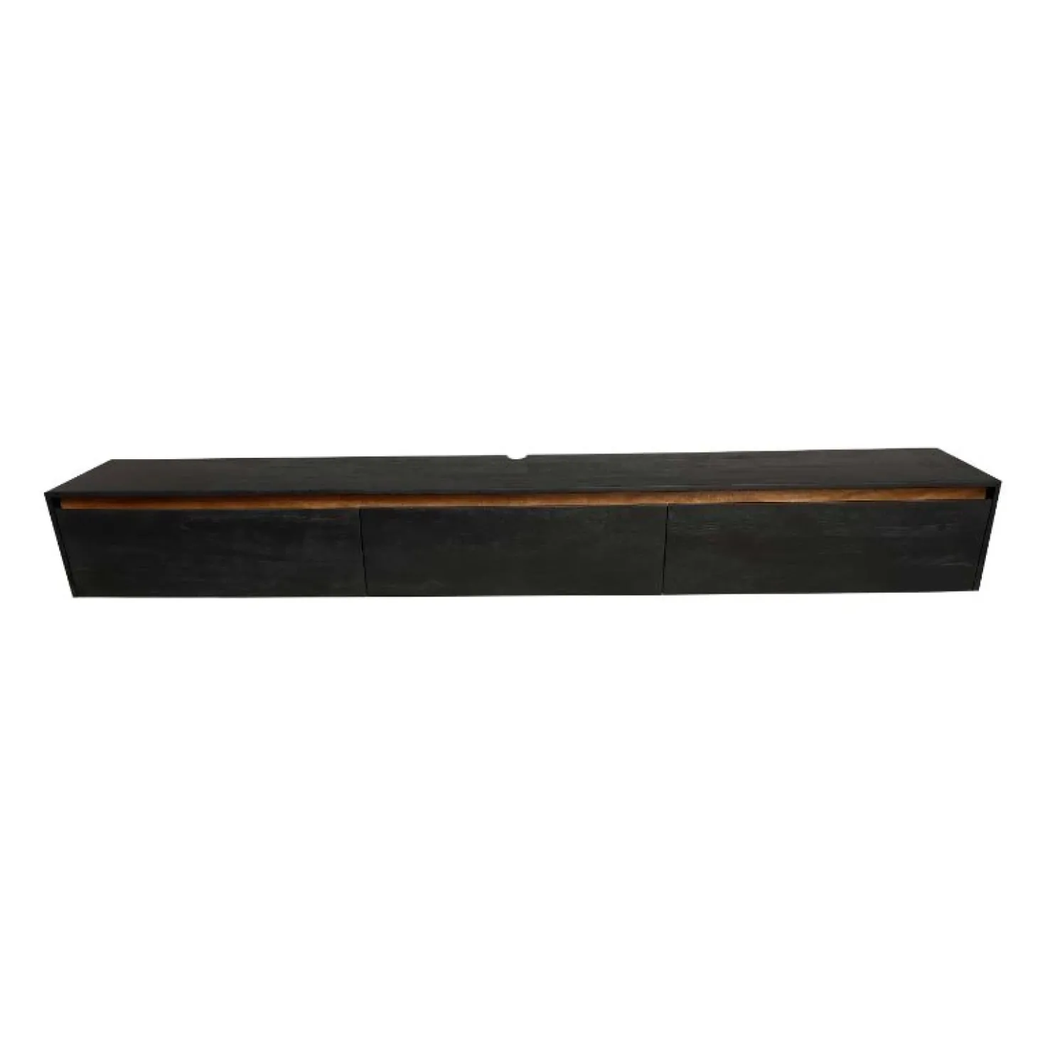 Nils Zwevend Tv meubel zwart 240cm