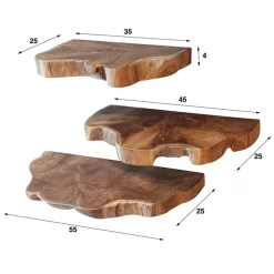 Nimbus Wandschap set van 3