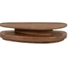 Nino Salontafel Organisch Large Bruin 140cm