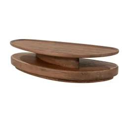 Nino Salontafel Organisch Large Bruin 140cm