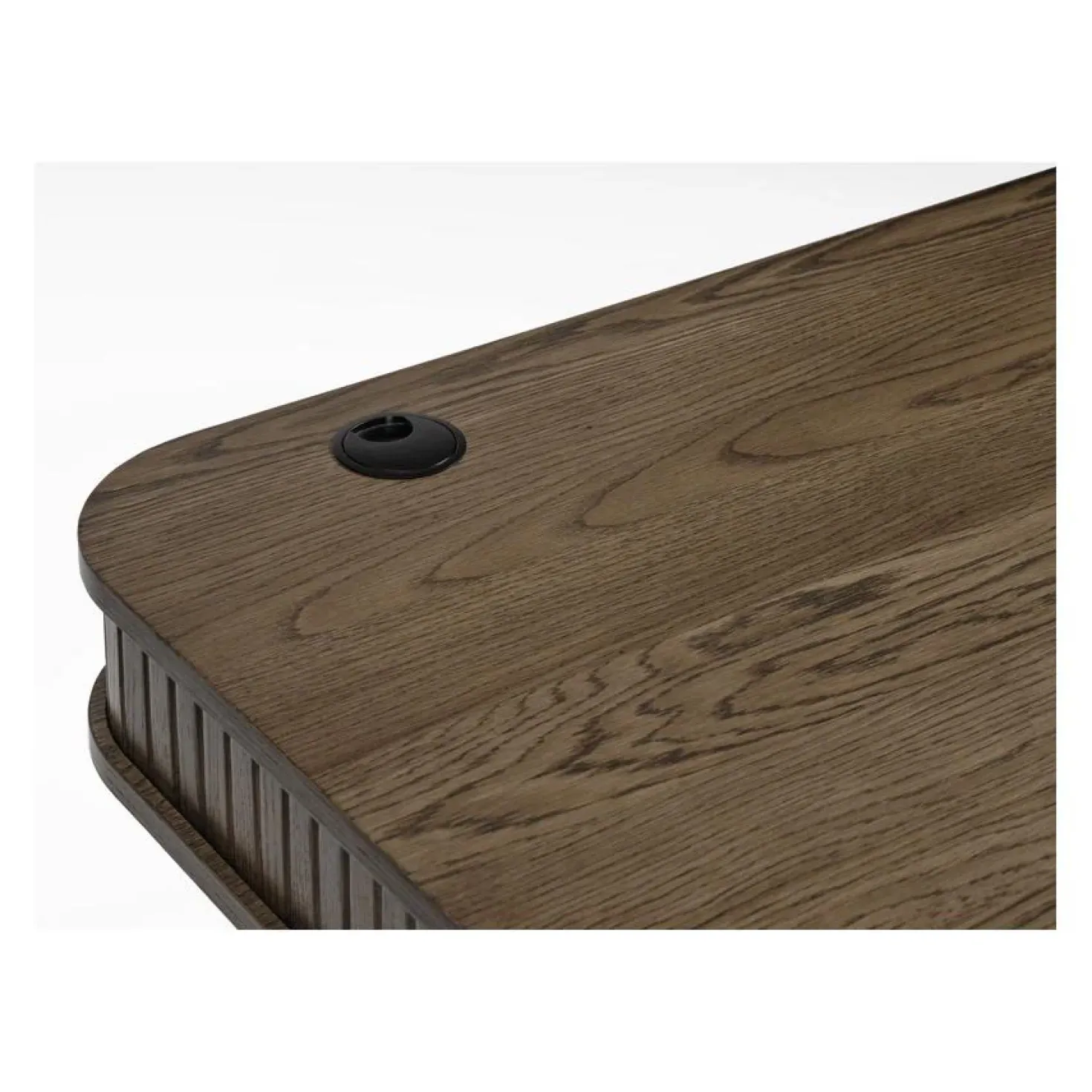 Nita bureautafel donkerbruin 120cm