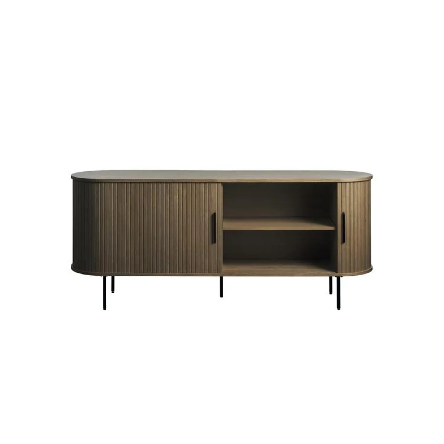 Nita Dressoir donkerbruin 180 cm