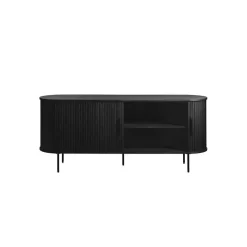 Nita Dressoir Zwart 180cm