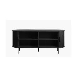 Nita Dressoir Zwart 180cm