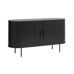 Nita dressoir zwart 140cm