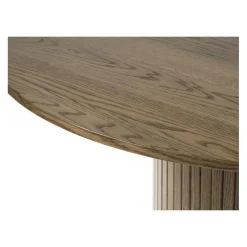 Nita eettafel donkerbruin 120cm