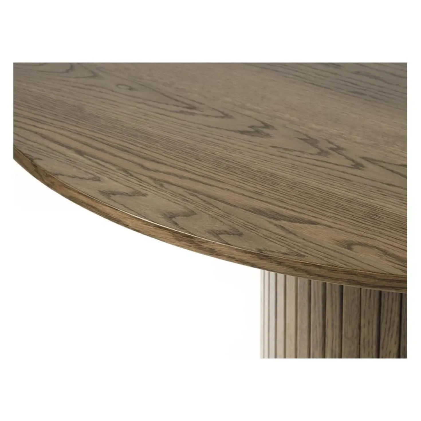 Nita eettafel donkerbruin 120cm