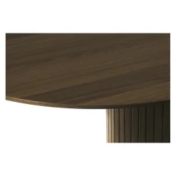 Nita Eettafel donkerbruin 180 cm ovaal