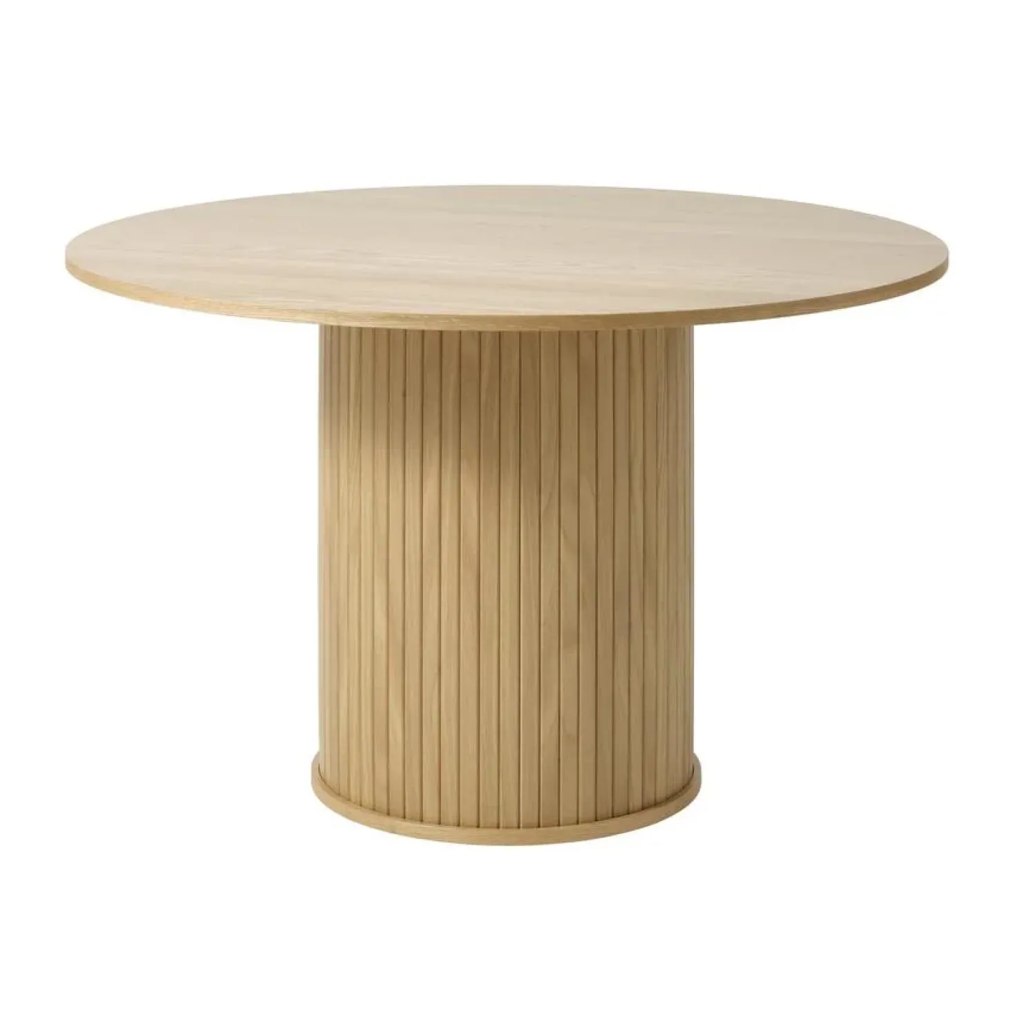 Nita eettafel naturel 120cm