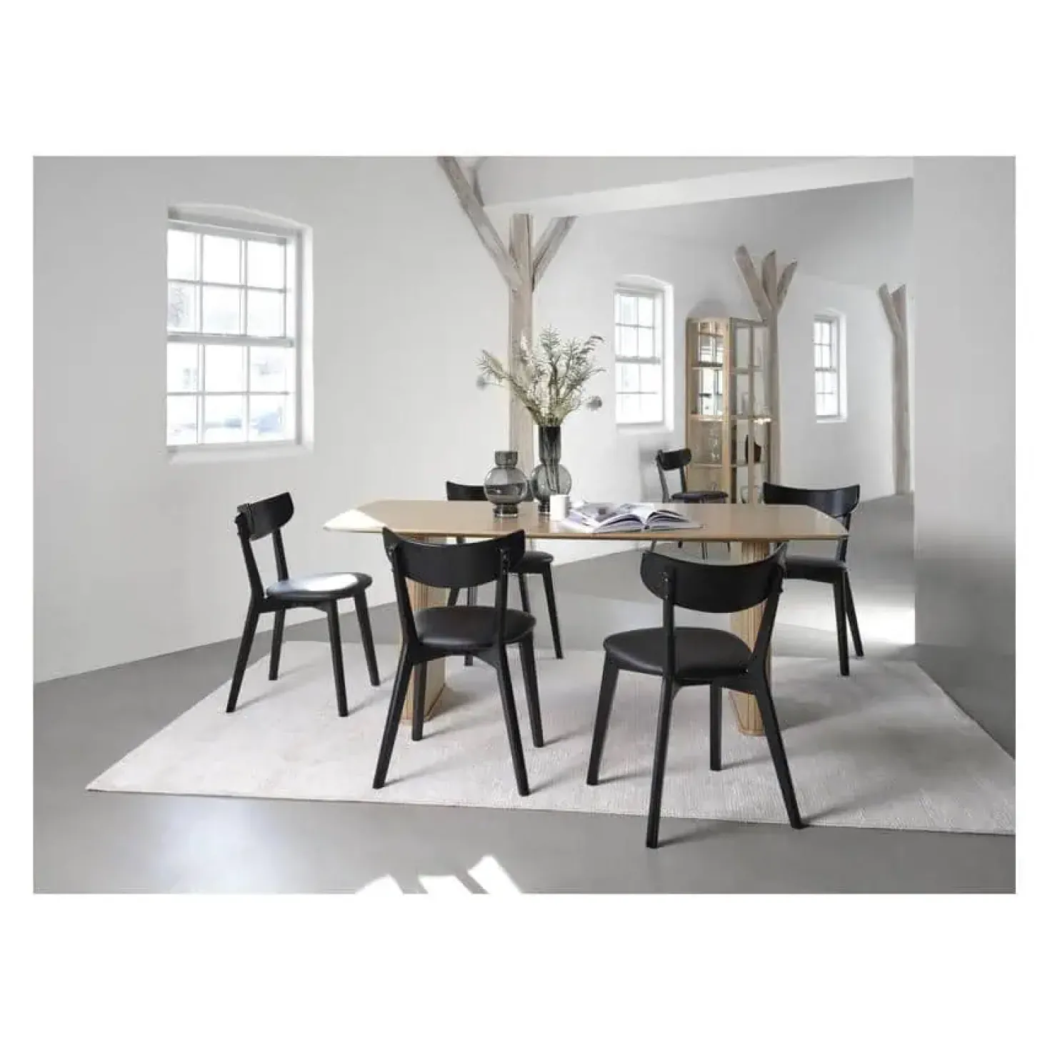 Nita Eettafel naturel deens ovaal 190cm