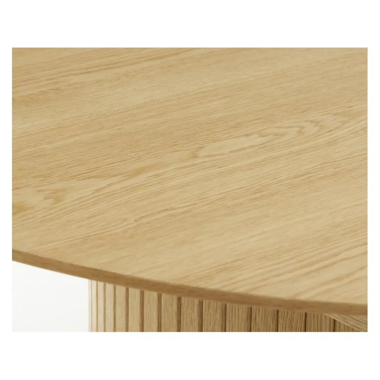 Nita Eettafel rond uitschuifbaar Naturel 120-167 cm