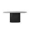 Nita Eettafel zwart ovaal 180cm