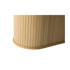 Nita ovale uitschuifbare eettafel naturel 180-230cm