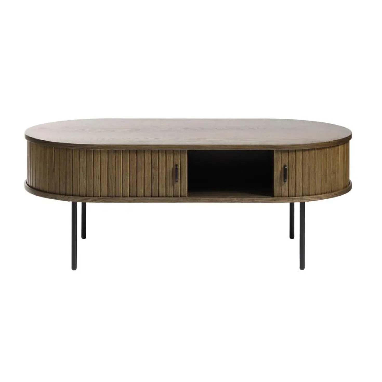 Nita salontafel donkerbruin 120cm