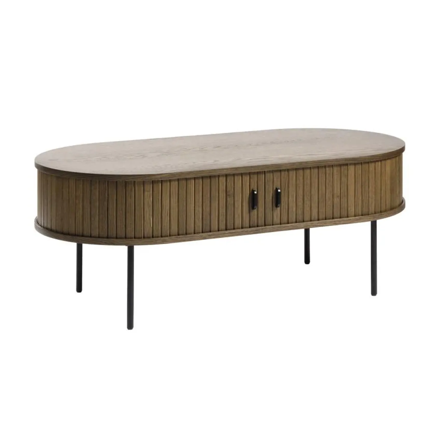 Nita salontafel donkerbruin 120cm