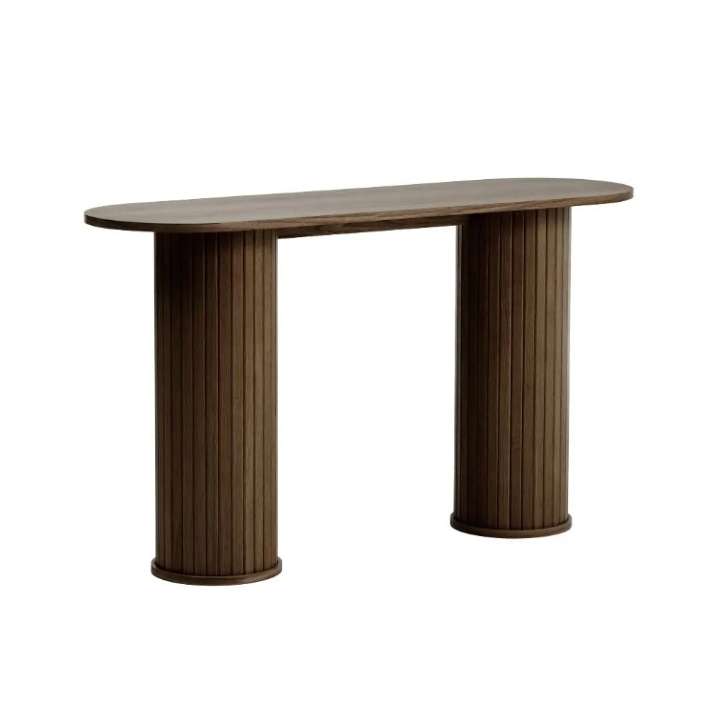Nita Sidetable Donkerbruin 130cm