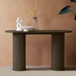 Nita Sidetable Donkerbruin 130cm
