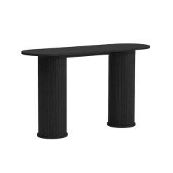 Nita Sidetable Zwart 130cm