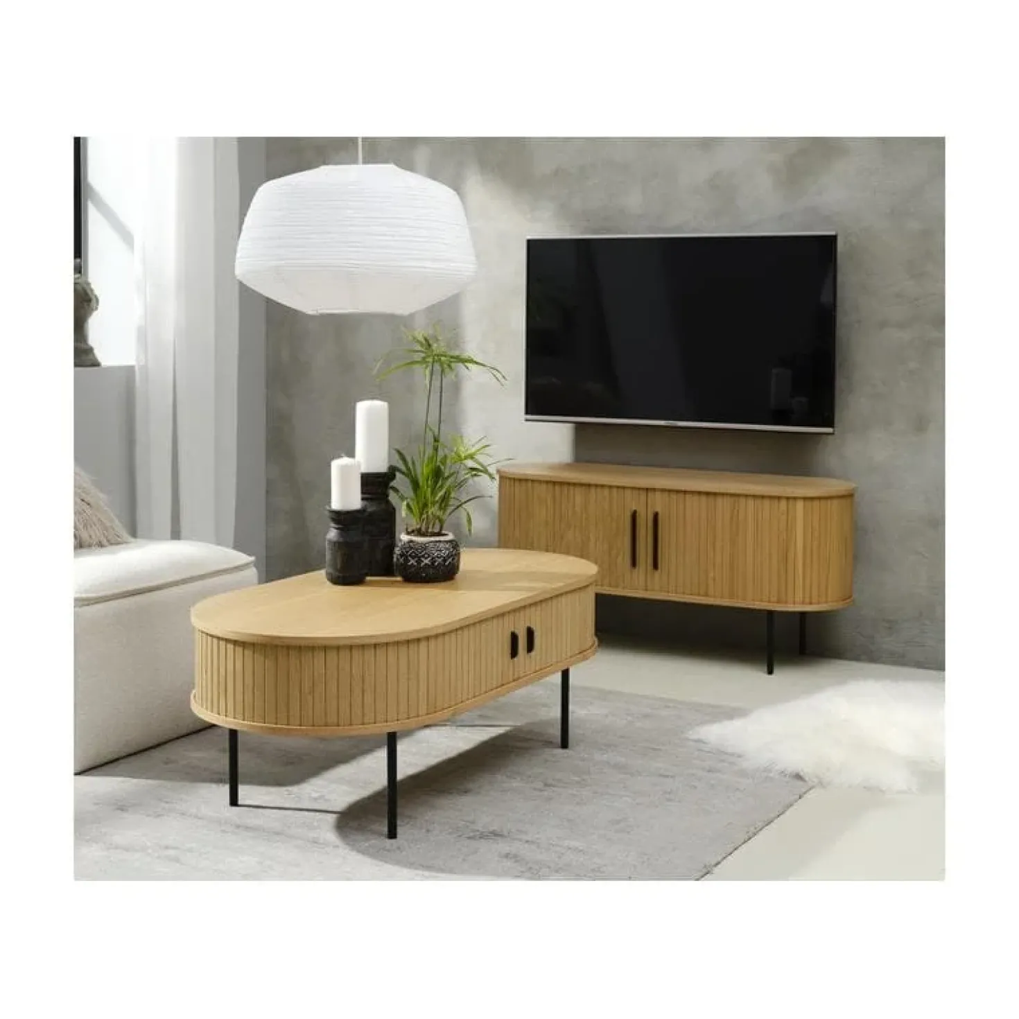 Nita TV meubel naturel 120cm