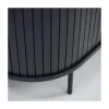 Nita wandkast zwart 100cm