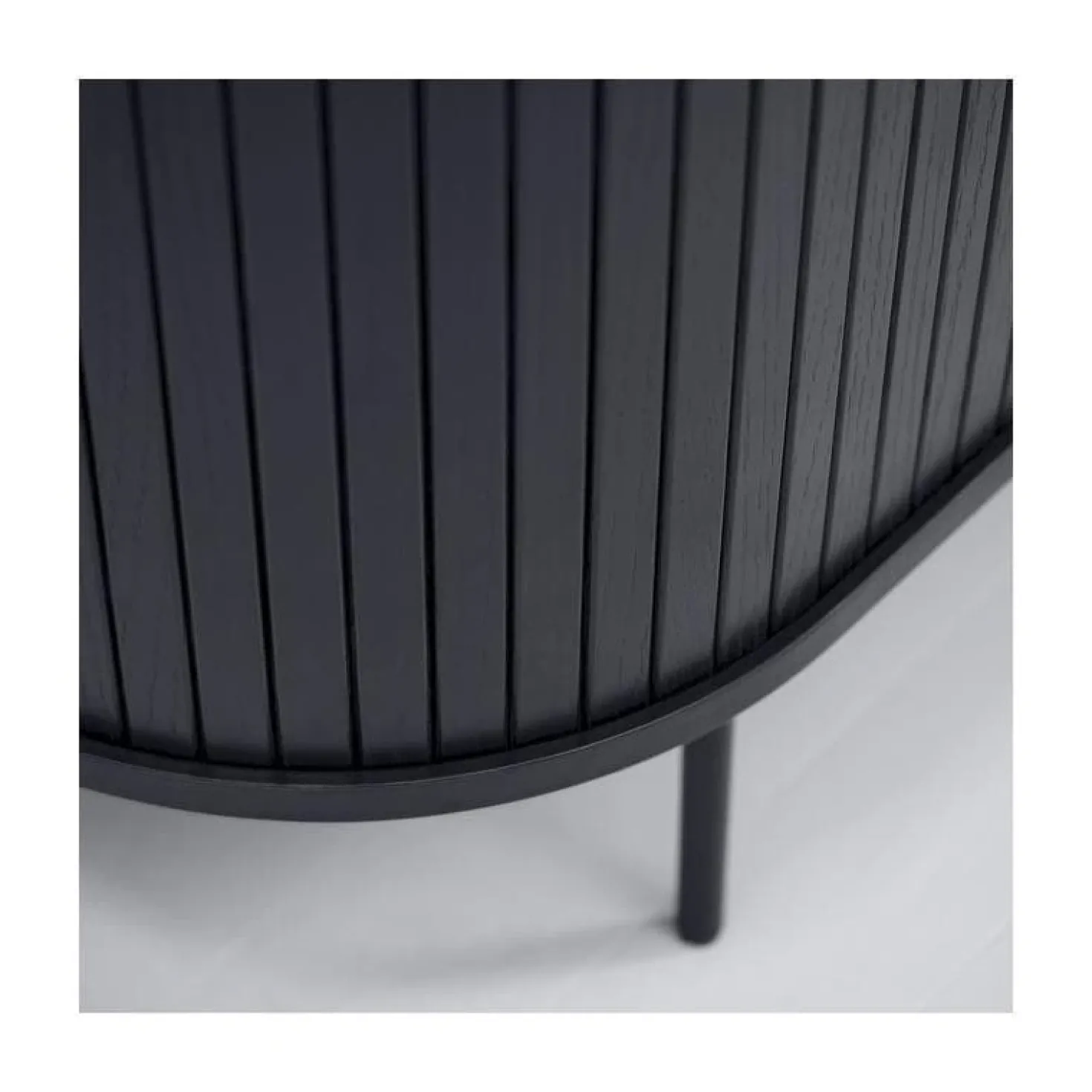 Nita wandkast zwart 100cm