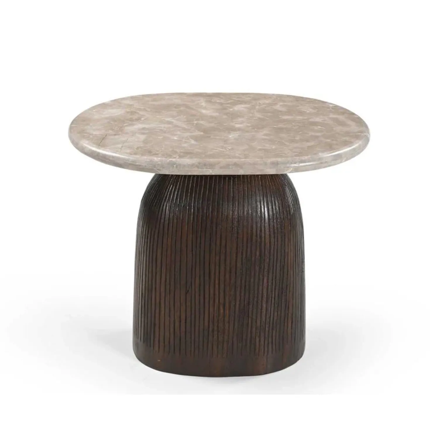 Noa Bijzettafel Marmer 60 cm