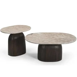 Noa Bijzettafel Marmer 60 cm