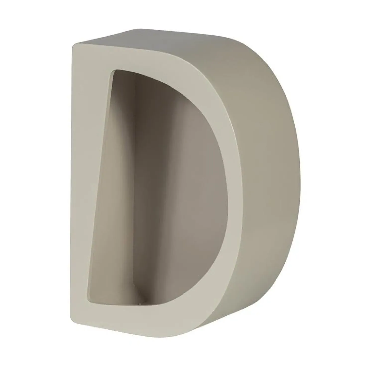 Noam Wanddeco Halfrond Hout Dust 24cm