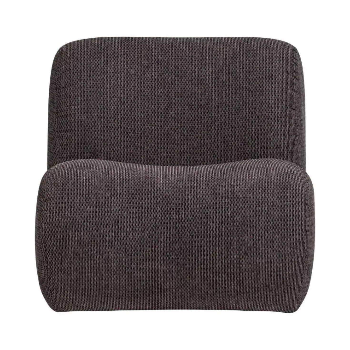 Nomu Fauteuil chenille Antraciet