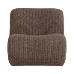 Nomu Fauteuil chenille Bruin