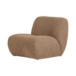 Nomu Fauteuil chenille Lichtbruin