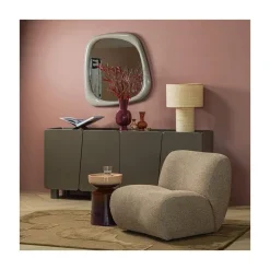 Nomu Fauteuil chenille Lichtbruin