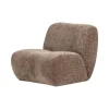 Nomu Fauteuil velvet Lichtbruin