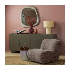 Nomu Fauteuil velvet Lichtbruin