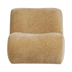 Nomu Fauteuil velvet Lichtgeel