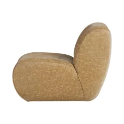 Nomu Fauteuil velvet Lichtgeel