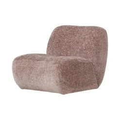 Nomu Fauteuil velvet Lichtroze
