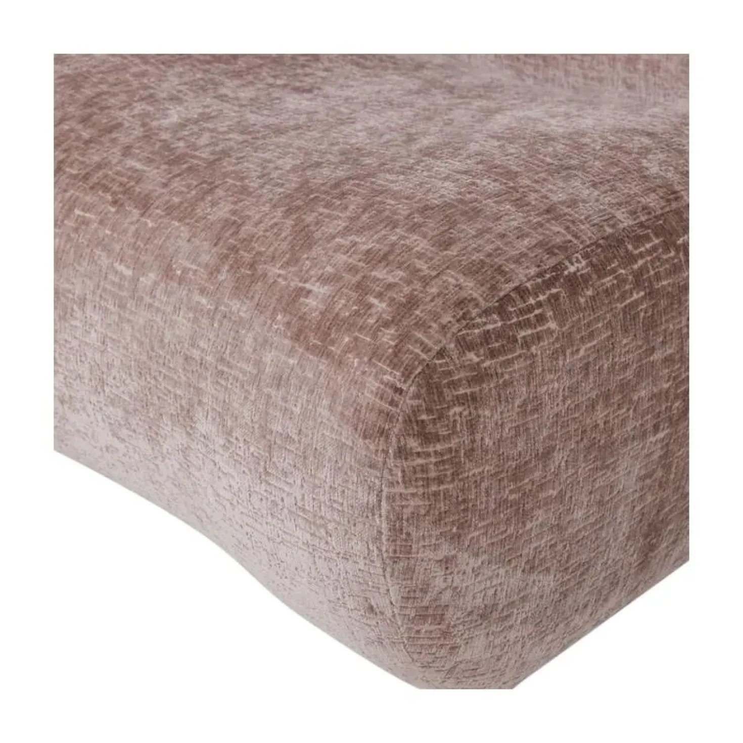 Nomu Fauteuil velvet Lichtroze