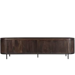 Noor tv-meubel 210cm walnoot
