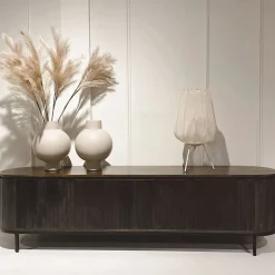 Noor tv-meubel 210cm walnoot