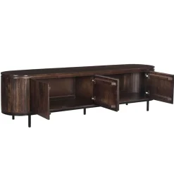 Noor tv-meubel 210cm walnoot